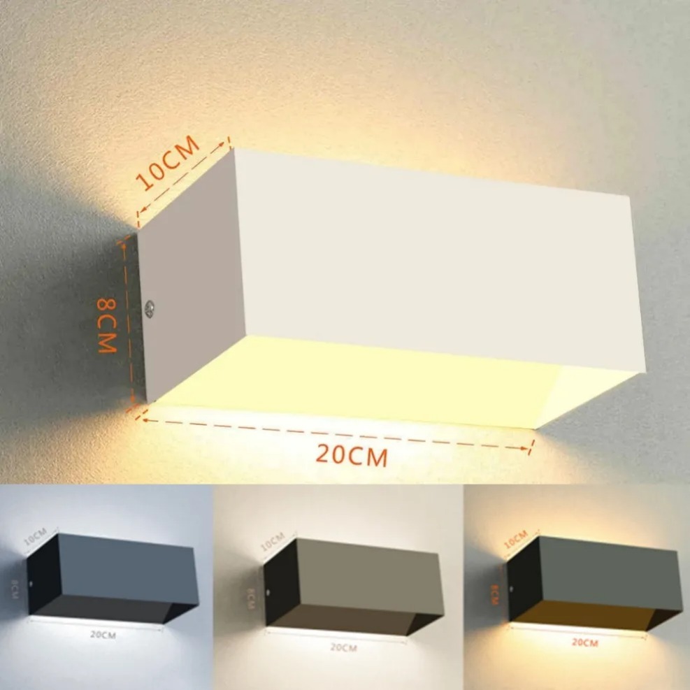 LED Wall Lamp Aluminum indoor  - Interior Design Years Of Study ulasan dan harga